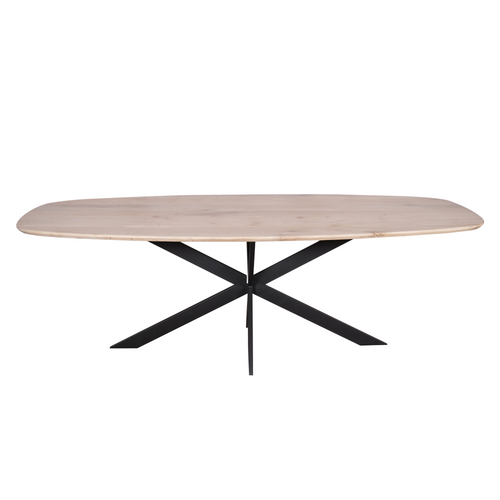 Starfurn  eettafel Ferris - bruin - 100x200x76cm