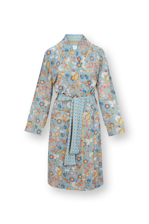 Pip Studio - Nisha Kimono Women - Jameela - Blue - M - vtwonen shop