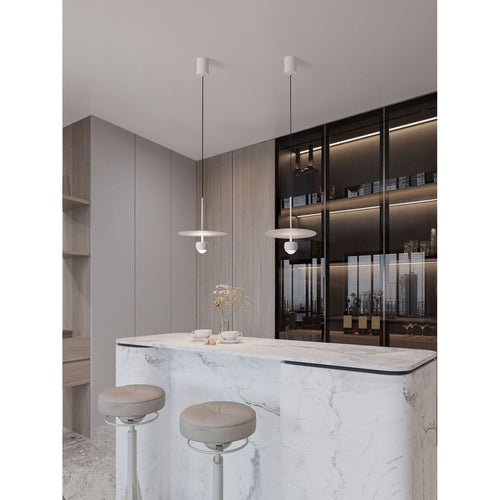Nova Luce EDEM Hanglamp voor plafond, zandwit, LED, 8W, 590lm, 3000K