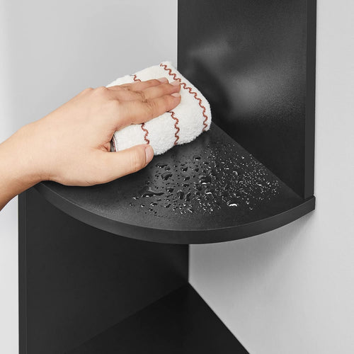 Furnilux Wandrek Bolt - Boekenplank - Zwart - 19,5x19,5x123 cm - vtwonen shop