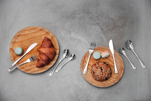 Zilverstad - Kindercouvert Vijverdieren - 4 delig - RVS - vtwonen shop