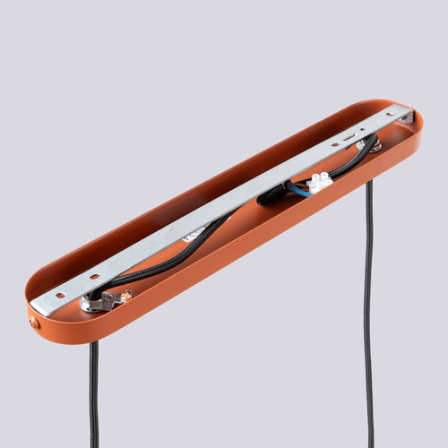Sollux Lighting Hanglamp HALO 2L rode oker - 33,5x6x120cm