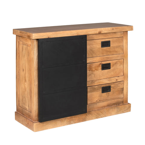 StarFurn Ladekast Nashville - Rechthoek Naturel Hout - 100x45x85cm - vtwonen shop