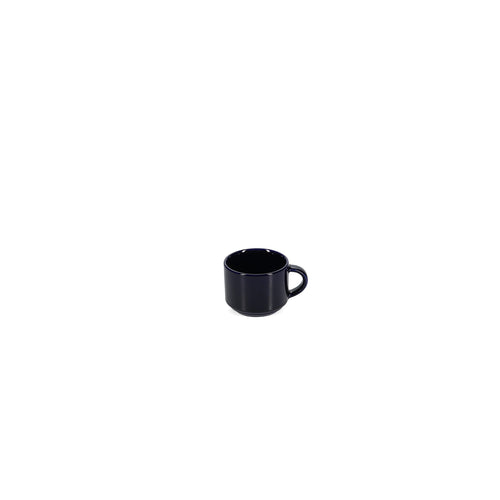 S|P Collection - Mokkakop 10cl midnight blue Aster - Set van 4