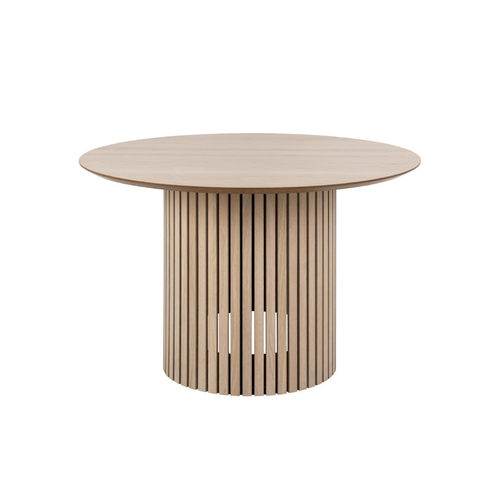 Rebellenclub Eetkamertafel Nampa - ø120 cm - Licht Eiken - vtwonen shop