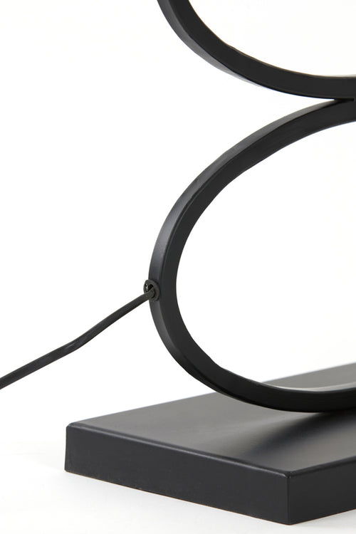 Light & Living lampvoet STELIUS - 33x17x42cm - zwart - vtwonen shop