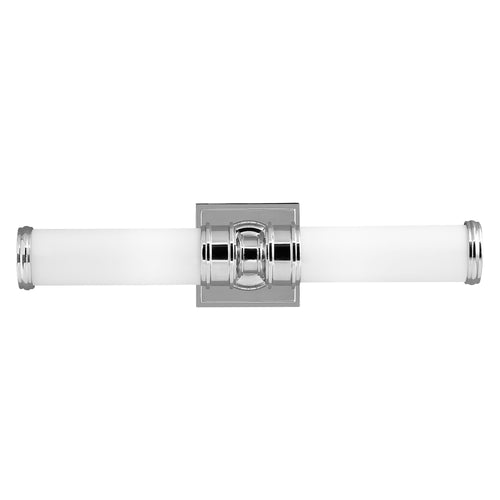 Elstead Payne - 2 Lichts Binnen Wandlamp Gepolijst Chroom IP44, G9
