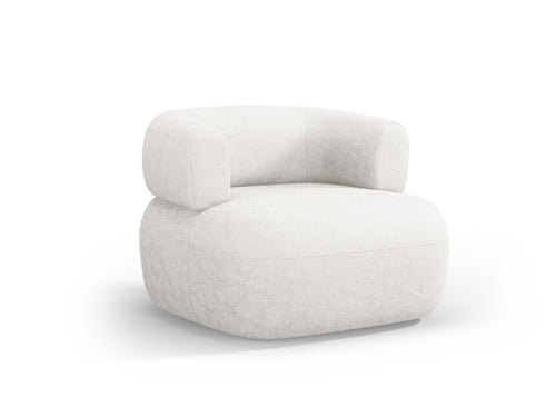Micadoni Fauteuil Jenny chenille, lichtbeige - 88x90x73cm