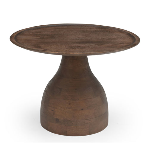 Giga Meubel Salontafel Joji - Rond - Mangohout - 60cm - vtwonen shop