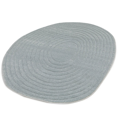 AFK Living vloerkleed Aeon - reliëfeffect - blauw - 160 x 230 cm