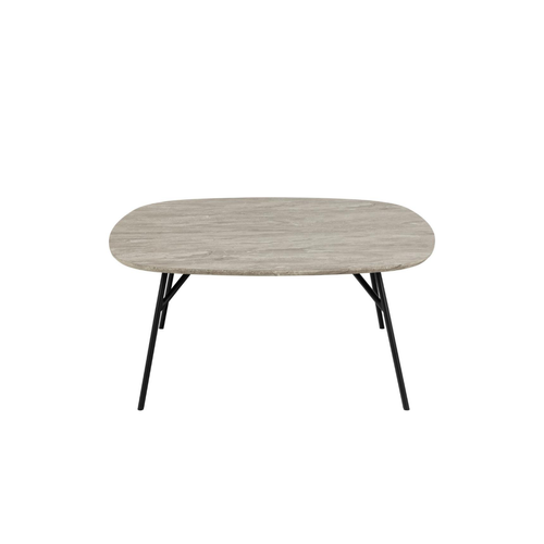 Rebellenclub Salontafel Komi - 90 x 90 cm - Marmer Look - vtwonen shop