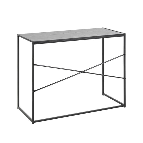 Lisomme Vic houten bureau zwart - 100 x 45 cm - vtwonen shop