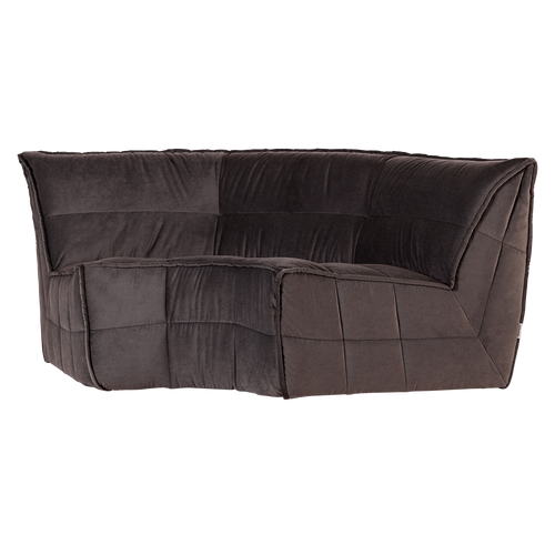 vtwonen hoekelement Cluster - Velvet - Chocolade Bruin - 81x205x91