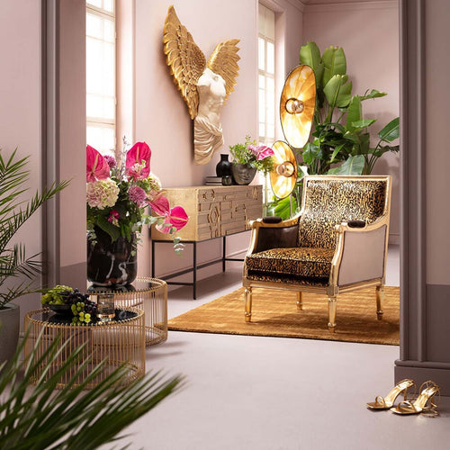 Kare Design Fauteuil Regency luipaard