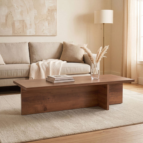 Calicosy - HARBOR Salontafel - Naturel - 45x120x30 cm