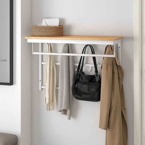 Ylumen kapstok Wesly -  30  x 42   cm - wit