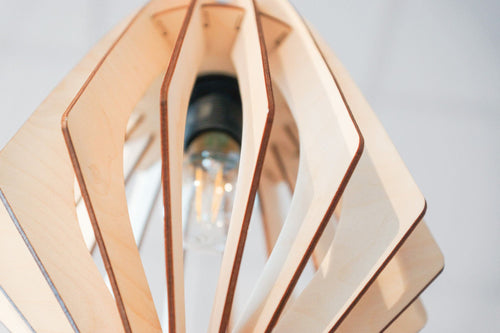 Bomerango Original S houten lampenkap small - Ø 25 cm