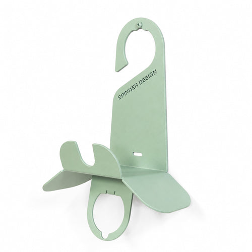 Spinder Design Hosé Kabel- en Tuinslanghouder – Wandhouder voor Tuinslang, Verlengsnoer en EV-Laadkabel – Dusty Green