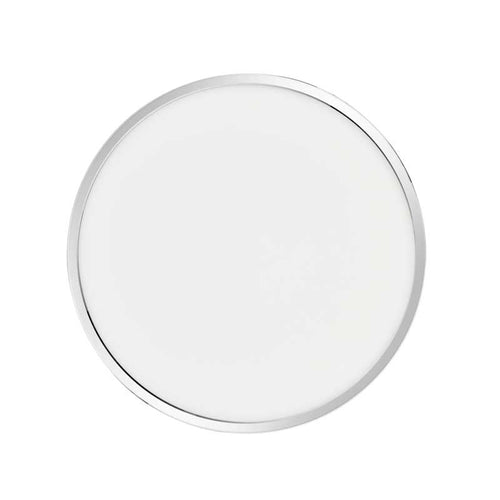 Nordlux Oja Plafondlamp - Ø43cm - LED - 3000/4000K - Chroom