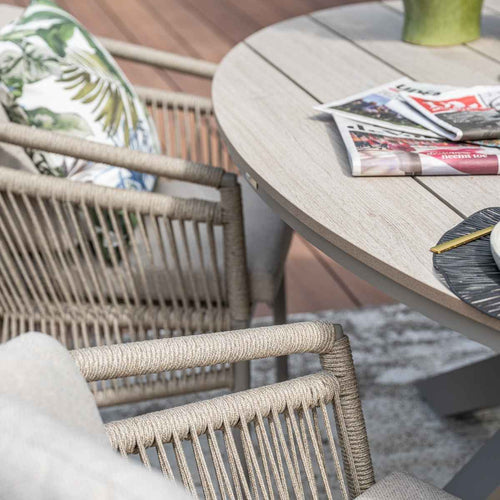 Garden Impressions tuinset Sorong - Tulli - taupe - 220x115 cm - 7-delig - vtwonen shop