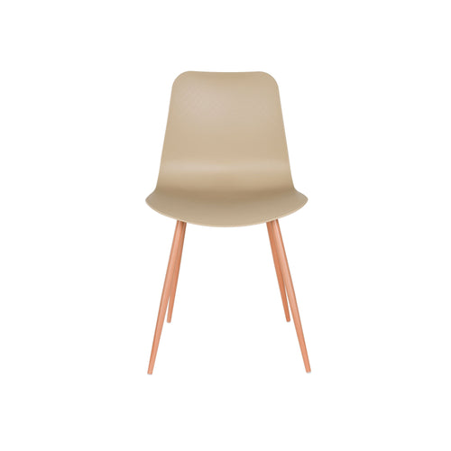 Housecraft Living Leon Eetkamerstoelen Beige - Set van 2 - vtwonen shop