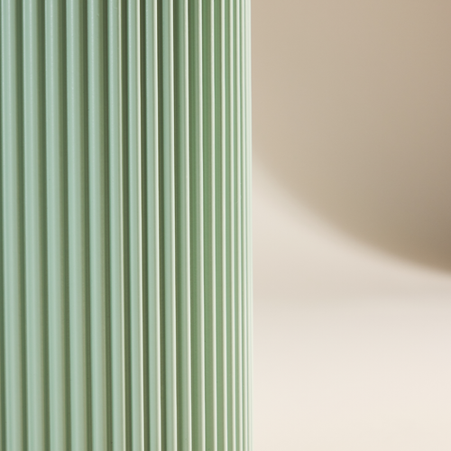 Nest living Asa Houten Bijzettafel Lichtgroen - Ø 31 cm