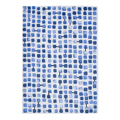 Louis De Poortere vloerkleed Amparo Blues - blauw - 140x200cm - vtwonen shop