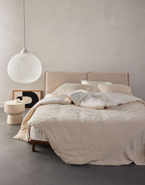 Essenza Philippine dekbedovertrek - Tweepersoons – 200x200/220 cm - Oatmeal