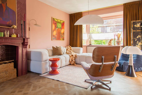 Interieur05 Vintage vloerkleed Sybil- groen/beige - 290 x 200 cm