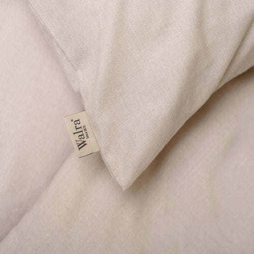 Walra - Dekbedovertrek Soft Chevron - 200x220 cm - Zand