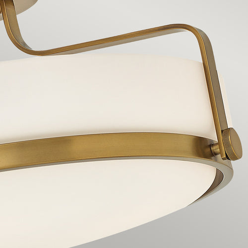 Elstead Griffin - 4-lichts semi-inbouw plafondlamp, gepolijst chroom, E27