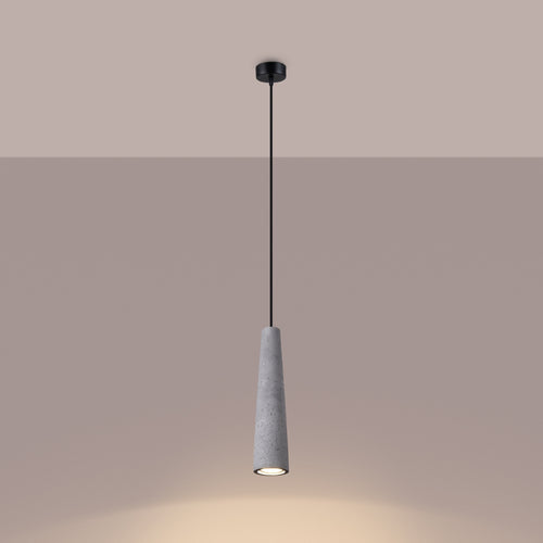 Sollux Lighting Hanglamp ELECTRA beton - 8x8x125cm