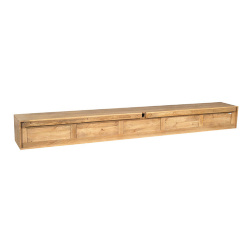 Starfurn Tv-meubel Vision - Naturel Hout - 280x30x35cm