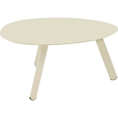 Lesli Living sidetable Tiki - crème - 74x60x35,5cm