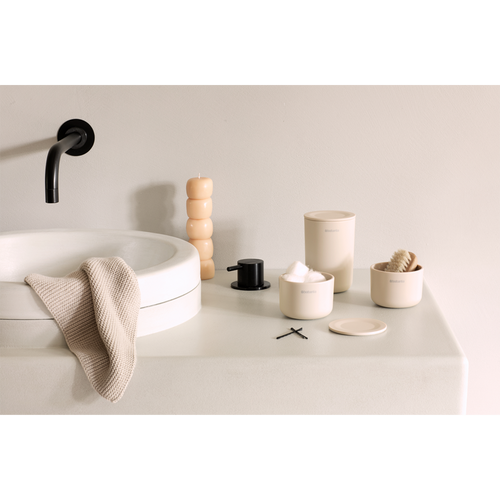 Brabantia Opbergbakjes - set van 3 - soft beige - vtwonen shop