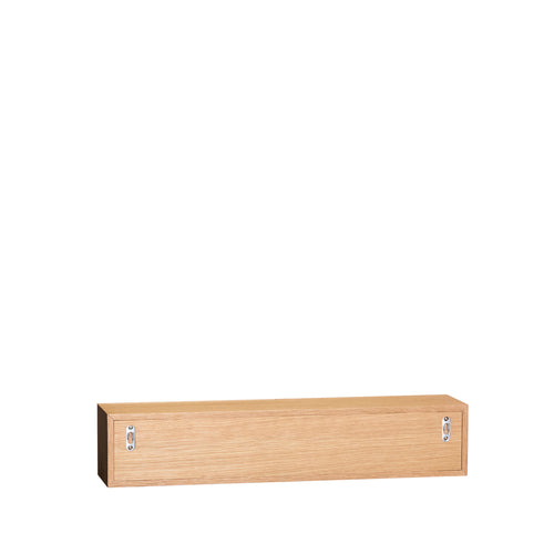 Hübsch plank Shuno - mdf/eikenfineer/eikenhout - 60x14xh12cm