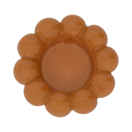 Urban Nature Culture kandelaar Talon, golden orange - Ø 12 * 3 cm