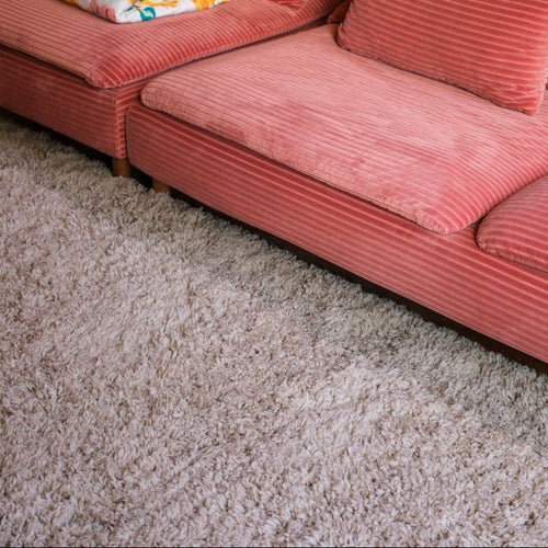 Interieur05 vloerkleed Pilo - hoogpolig - groen/beige - 160 x 230 cm
