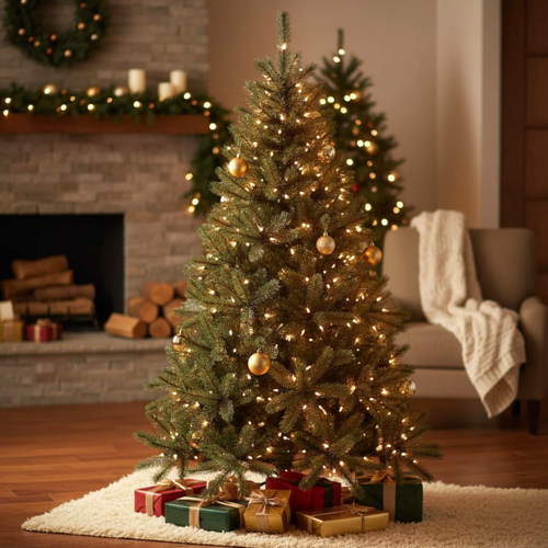 Black Box Trees Toronto Deluxe Kunstkerstboom - Kunst Kerstboom - H120 x Ø97 cm - Groen