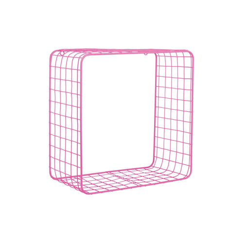 Present Time wanddecoratie Reja - roze - 15x35x35cm - vtwonen shop