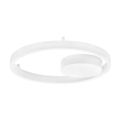 Nova Luce HEDRA Geïntegreerde LED-plafondlamp, halfverzonken, zandwit, Triac dimbaar, 40W, 3369lm, 3000K