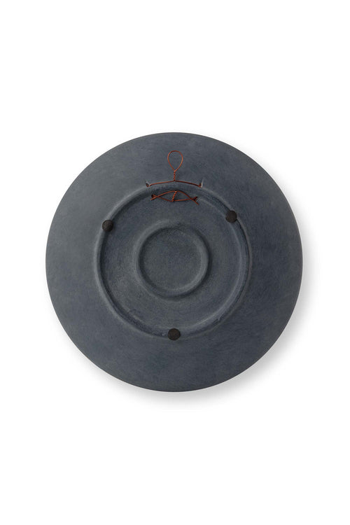 vtwonen - Wandbord Twirl - Terracotta - Donkergrijs - 34.5x5 cm