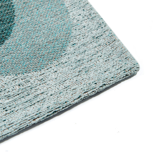 Lola&Moi vloerkleed Green Eggs - blauw -80x150cm - vtwonen shop