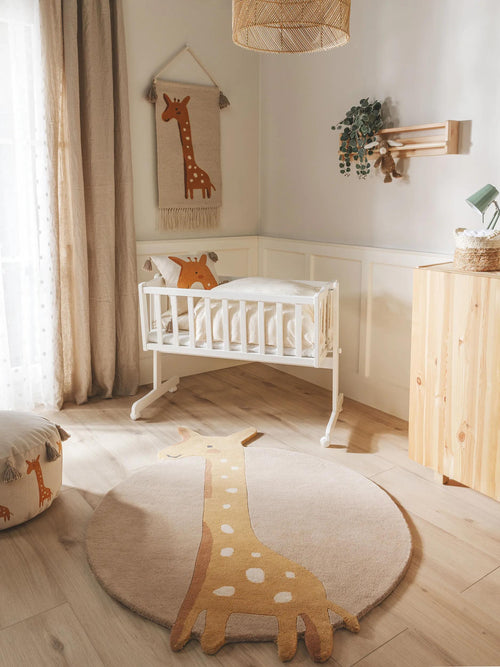 benuta kindervloerkleed Savannah - veelkleurig - 115x140 cm