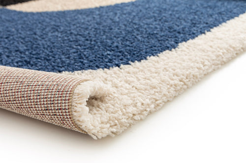 AFK Living vloerkleed Gatsby - zeer zacht - blauw - 160 x 230 cm