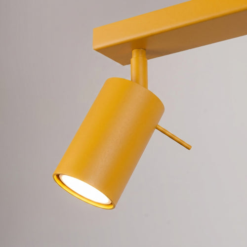 Sollux Lighting Plafondlamp RING 2 geel - 30x6x16cm