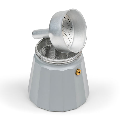 Leopold Vienna - Espressomaker Moshi grijs 6-kops - vtwonen shop