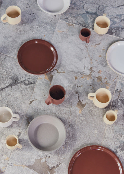 OYOY Mok - Set van 2 Yuka - terracotta