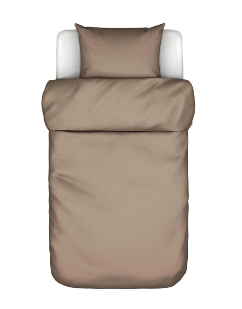Marc O'Polo Thore dekbedovertrek - Eenpersoons – 140x200/220 cm - Dark Sand