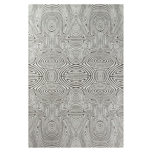 Lola&Moi vloerkleed Ebony Ivory - ivoor - 140x200cm